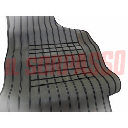 SOPRA TAPPETI GRIGI E NERI FIAT 128 COUPE SL ORIGINALI EGIZIO FILGOMMA