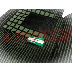 SOPRA TAPPETI VERDI E NERI CON PONTE FIAT 131 + ABARTH ORIGINALI FILGOMMA