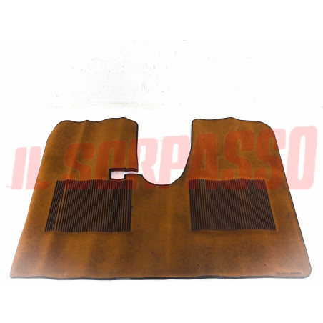 SOPRA TAPPETI ANTERIORI IN MOQUETTE MARRONE LANCIA FLAVIA COUPE FILGOMMA