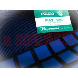 SOPRA TAPPETI BLU E NERI CON PONTE FIAT 132 UNIFICATO ORIGINALI FILGOMMA