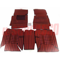 SOPRA TAPPETI MARRONI E NERI NO PONTE FIAT 132 1600 - 1800 ORIGINALI FILGOMMA