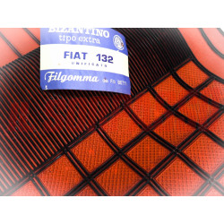SOPRA TAPPETI ROSSI E NERI NO PONTE FIAT 132 UNIFICATO ORIGINALI FILGOMMA
