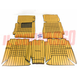 SOPRA TAPPETI BEIGE E NERI NO PONTE FIAT 132 UNIFICATO ORIGINALI FILGOMMA