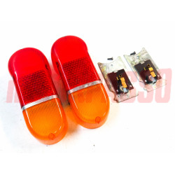 PLASTICHE FANALI POSTERIORI MODIFICA FIAT 1100 103 BAULETTO TV MARTA TORINO