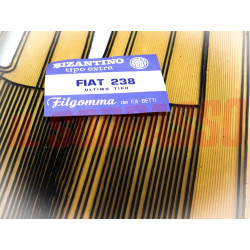 SOPRA TAPPETI INTERNI BEIGE E NERI FIAT 238 ULTIMA SERIE ORIGINALI FILGOMMA