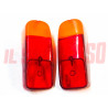 PLASTICHE FANALI FARI POSTERIORI FIAT 500 D - 600 D MULTIPLA ORIGINALI GIUNTINI