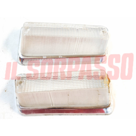 PLASTICHE FANALINI FRECCE ANTERIORI ALFA ROMEO 1750 2000 BERLINA ALTISSIMO