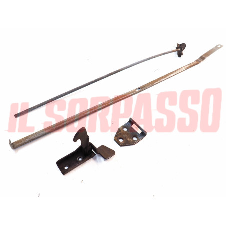 GANCIO ASTA STAFFA COFANO ANTERIORE VANO MOTORE LANCIA FLAVIA COUPE ORIGINALI