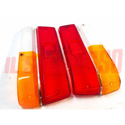 PLASTICHE FANALI POSTERIORI DESTRO SINISTRO LANCIA FLAVIA 2000 BERLINA CARELLO