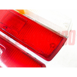 PLASTICHE FANALI POSTERIORI DESTRO SINISTRO LANCIA FLAVIA 2000 BERLINA CARELLO