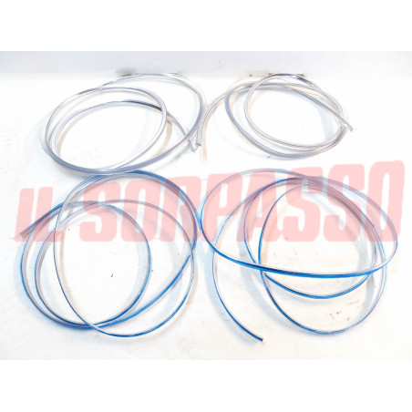 KIT ANIMA GUARNIZIONI VETRI PARABREZZA LUNOTTO LATERALI FISSI FIAT 850 SPECIAL