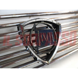 MASCHERINA GRIGLIA + CONTORNO + STEMMA LANCIA FLAVIA 1800 BERLINA DA RESTAURARE