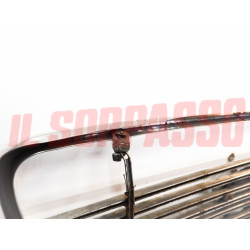 MASCHERINA GRIGLIA + CONTORNO + STEMMA LANCIA FLAVIA 1800 BERLINA DA RESTAURARE