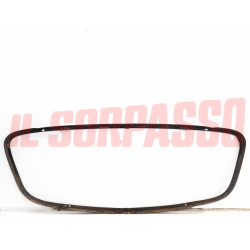 MASCHERINA GRIGLIA + CONTORNO + STEMMA LANCIA FLAVIA 1800 BERLINA DA RESTAURARE