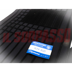 SOPRA TAPPETI NERI + TUNNEL ALFA ROMEO ALFA SUD ORIGINALI FILGOMMA