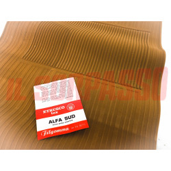 SOPRA TAPPETI IN MOQUETTE BEIGE ALFA ROMEO ALFA SUD ORIGINALI FILGOMMA