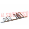 SCRITTA SIGLA COFANO POSTERIORE FIAT 1100 103 ORIGINALE CROMATA USATA