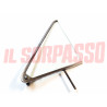 VETRO DEFLETTORE SINISTRO + CORNICE + MANIGLIA LANCIA FLAVIA COUPE ORIGINALE