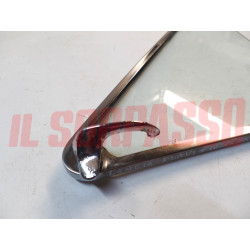 VETRO DEFLETTORE DESTRO + CORNICE + MANIGLIA LANCIA FLAVIA COUPE ORIGINALE