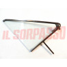 VETRO DEFLETTORE DESTRO + CORNICE + MANIGLIA LANCIA FLAVIA COUPE ORIGINALE