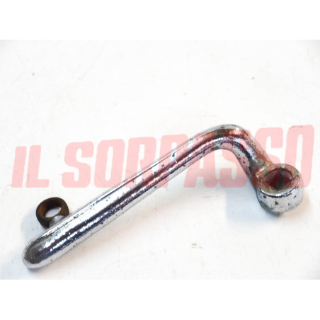 MANIGLIA APRI PORTA INTERNA SINISTRA CON ASOLA FIAT 1100 A B E MUSONE ORIGINALE