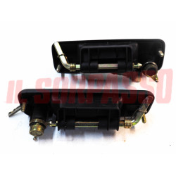 MANIGLIE PORTA DESTRA + SINISTRA IN PLASTICA FIAT 127 SPORT 75 HP ORIGINALI