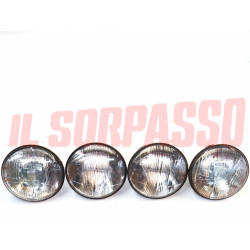GRUPPI OTTICI FANALI FARI FIAT 124 850 COUPE 1300 1500 850 FAMILIARE ELMA USATI