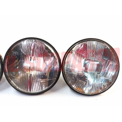 GRUPPI OTTICI FANALI FARI FIAT 124 850 COUPE 1300 1500 850 FAMILIARE ELMA USATI