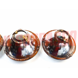 GRUPPI OTTICI FANALI FARI FIAT 124 850 COUPE 1300 1500 850 FAMILIARE ELMA USATI