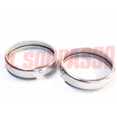 CORNICI CERCHI FARO GRUPPO OTTICO FIAT 600 1 SERIE CAMPAGNOLA AR 59 ALTE 3,5 CM