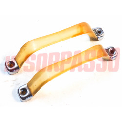 MANIGLIE TIRA PORTA DESTRA SINISTRA TERMINALI LANCIA FULVIA 2C GT FLAVIA BERLINA