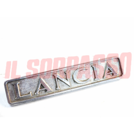 SCRITTA FREGIO RIVESTIMENTO POSTERIORE LANCIA PER FULVIA BERLINA COUPE ALLUMINIO