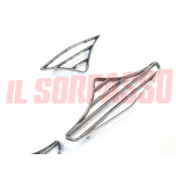 MOSTRINE FREGI TRA CERCHI FARO LANCIA FLAVIA BERLINA 1500 1800 ORIGINALI