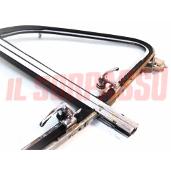 DEFLETTORI COMPLETI DESTRO SINISTRO TELAIO CORNICE VETRO FIAT 500 D F L R GIARD