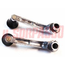 MANIGLIE ALZAVETRO PORTA DESTRA SINISTRA LANCIA FLAVIA COUPE ORIGINALI NO TAPPO