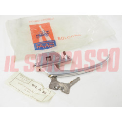 MANIGLIA PORTA PORTELLONE POSTERIORE IN ALLUMINIO FIAT 500 GIARDINIERA ORIGINALE