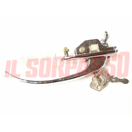 MANIGLIA PORTA SINISTRA CROMATA FIAT 500 GIARDINIERA ORIGINALE