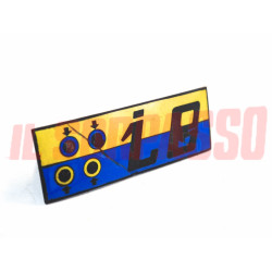 SCRITTA FREGIO MASCHERINA LANCIA FLAVIA 2000 BERLINA I.E ORIGINALE