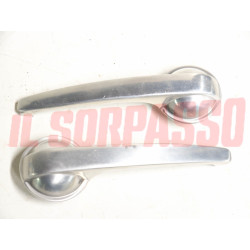 MANIGLIE APRI PORTA DESTRA SINISTRA INTERNE FIAT 650 R3 AUTOCARRO BOCCOLA OTTONE