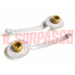 MANIGLIE APRI PORTA DESTRA SINISTRA INTERNE FIAT 650 R3 AUTOCARRO BOCCOLA OTTONE