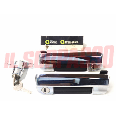 IMPARIGLIO MANIGLIE PORTA DESTRA SINISTRA PULSANTE BAULE FIAT 128 2 SERIE RALLY