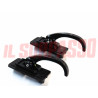 MANIGLIE NERE APRI PORTA DESTRA SINISTRA 1 FORO FIAT 500 L 124 126 127 128 900 T