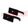 MANIGLIE NERE APRI PORTA DESTRA SINISTRA 2 FORI FIAT 500 L 124 126 127 128 900 T