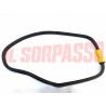 GUARNIZIONE VETRO LATERALE FISSO POSTERIORE DESTRO FIAT 850 SPECIAL ORIGINALE