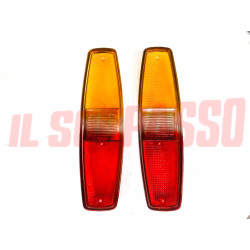 PLASTICHE FANALI POSTERIORI BORDO CROMATO FORD TRANSIT MK1 NOS