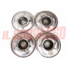 COPPE COPPETTE COPRIMOZZO BORCHIE RUOTA  BORGO RIGATO FIAT 127 - 131 ORIGINALI