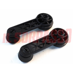 MANIGLIE ALZAVETRO PORTA NERE FIAT RITMO L - CL 3/5 PORTE ABARTH ORIGINALI