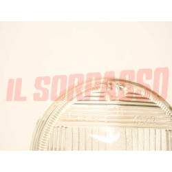 PLASTICHE BIANCHE FANALINI ANTERIORI FIAT 124 COUPE 850 COUPE 1 S 1100 R LEART