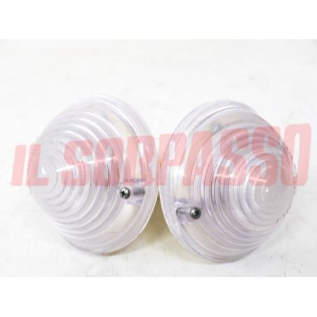 FANALINI ANTERIORI BIANCHE FIAT 500 F L R MARCA ARIC NOS
