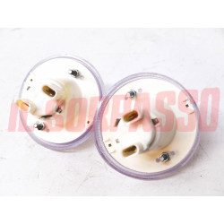 FANALINI ANTERIORI BIANCHE FIAT 500 F L R MARCA ARIC NOS